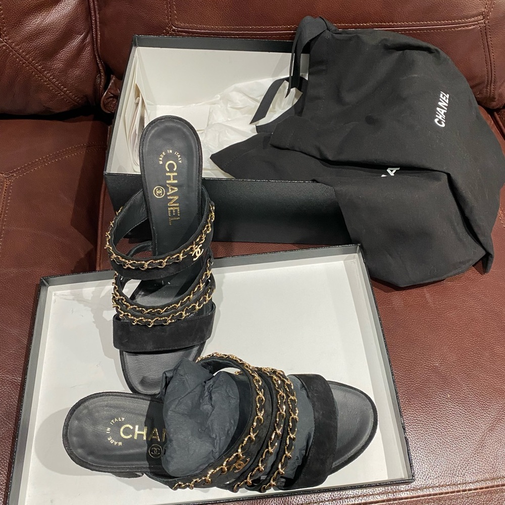 Chanel mules